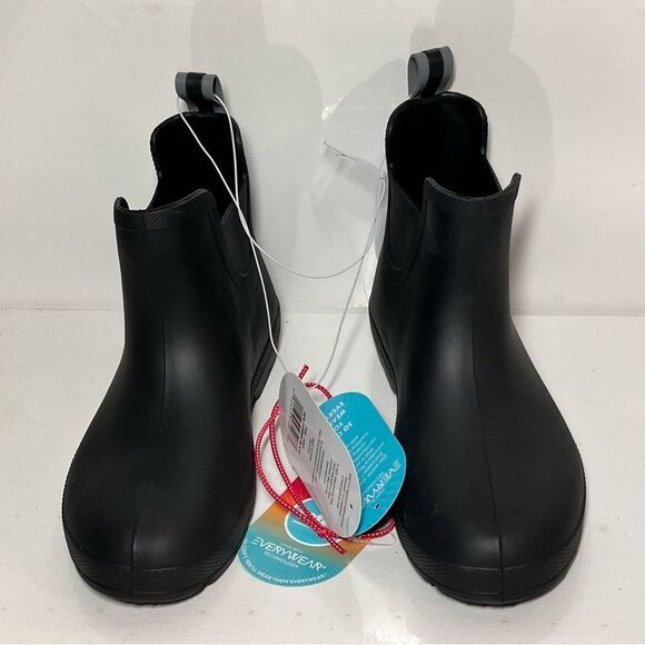 Totes Everywear Technology Chelsea Ankle Rain Boots - Picture 3 of 5